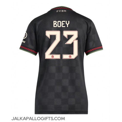 Bayern Munich Sacha Boey #23 Kolmaspaita Naiset 2025-26 Lyhythihainen